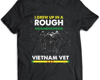 Vietnam Veteran T-Shirt. Vietnam Veteran tee present. Vietnam Veteran tshirt gift idea. - Proudly Made in the USA!