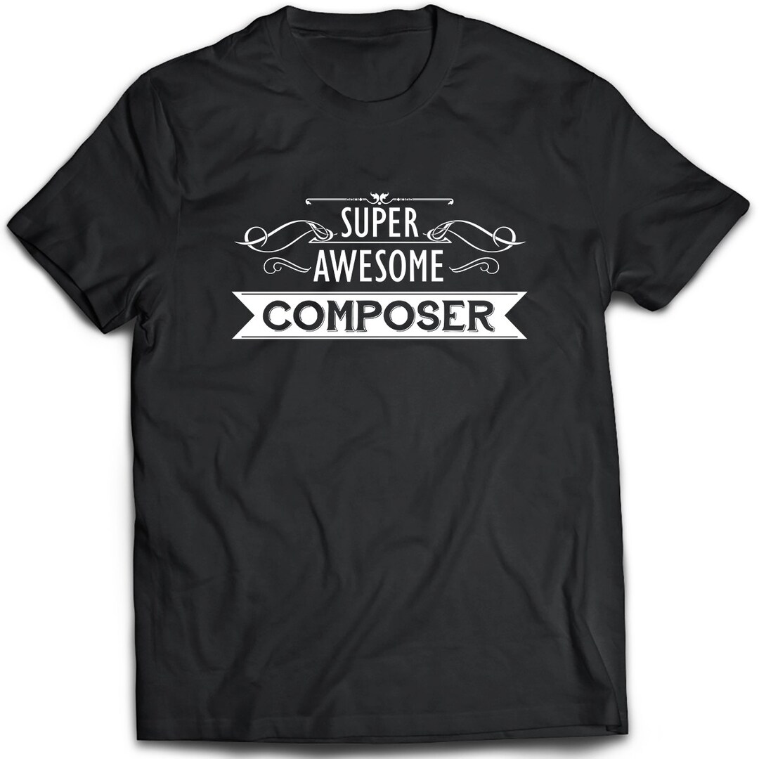 Composer T-shirt. Composer Tee Present. Composer Tshirt Gift - Etsy