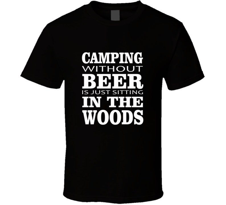 camping tshirt design