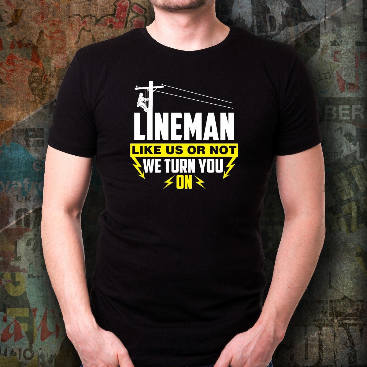 Lineman Shirt. Lineman Gift. Power Lineman Shirt. Etsy