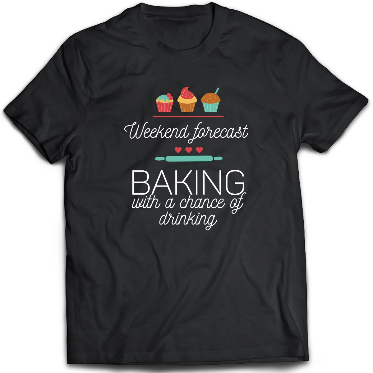 Baking TShirt. Baking tee present. Baking tshirt gift idea. Etsy