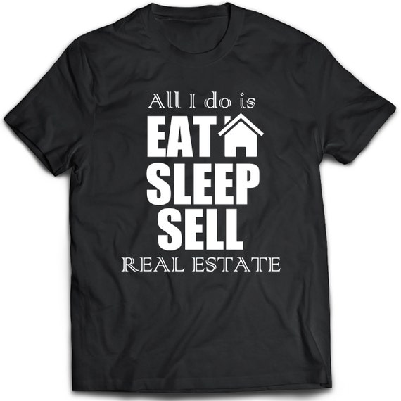 Real estate agent TShirt. Real estate agent tee present. Real Etsy