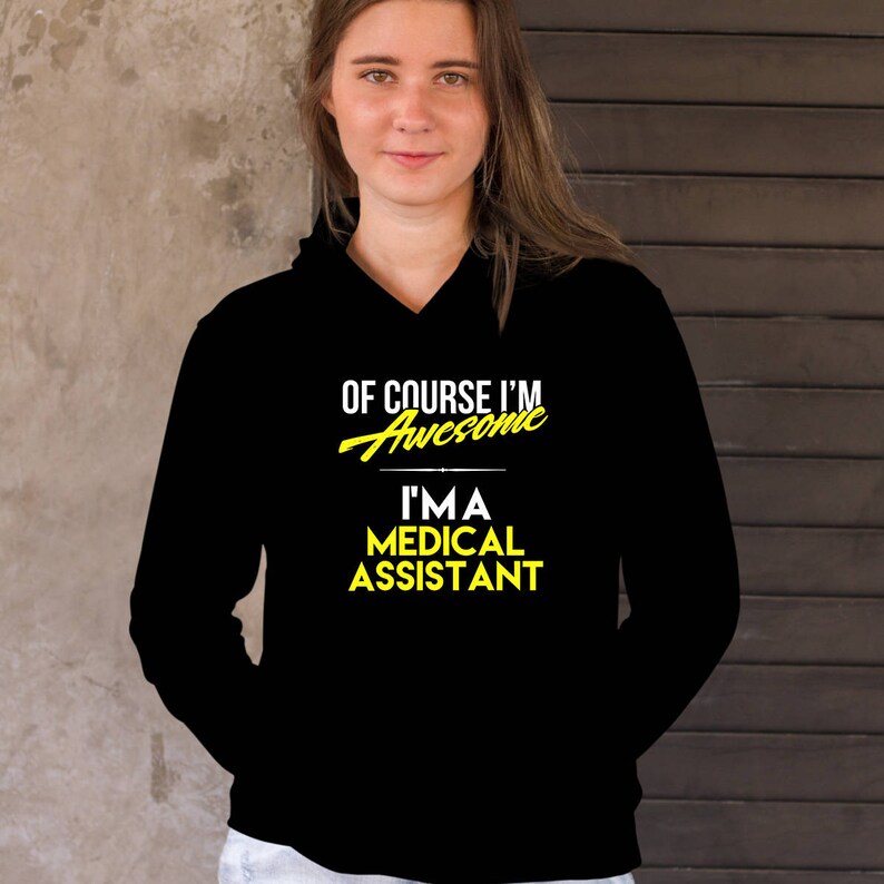 Medical Assistant Hoodie. Cute and Funny Gift Idea Hoodies. Etsy