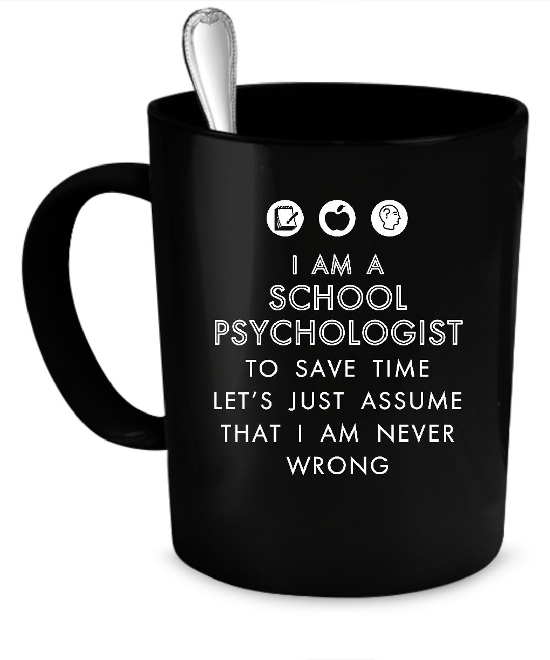 School Psychologist Gift School Psychologist Coffee Mug Etsy