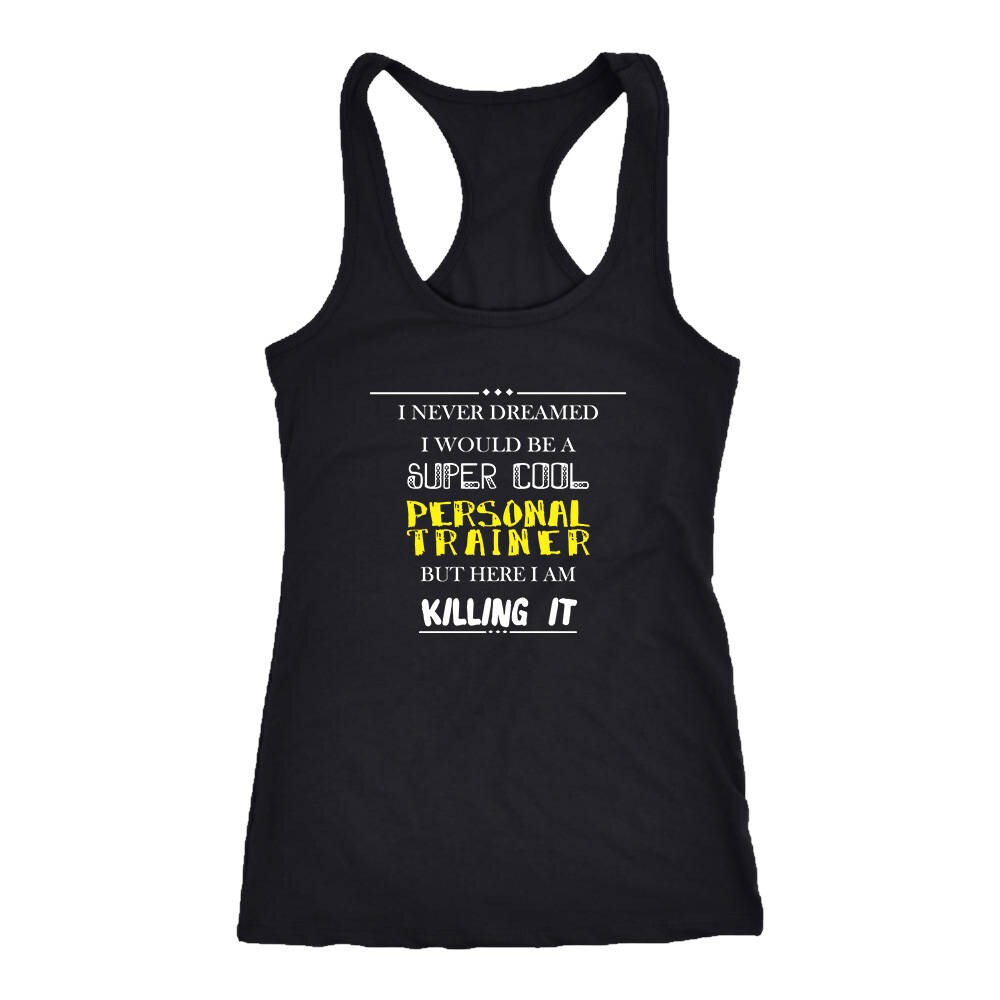 Personal Trainer tee Women Tank Top Gift for gym trainer Physical trainer Fitness Clothing