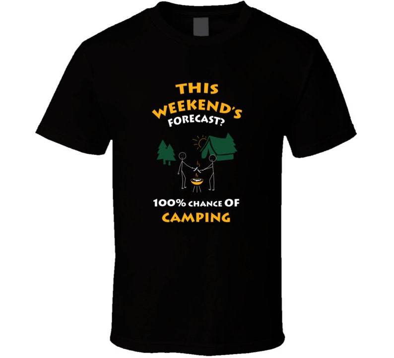 camping tshirt design