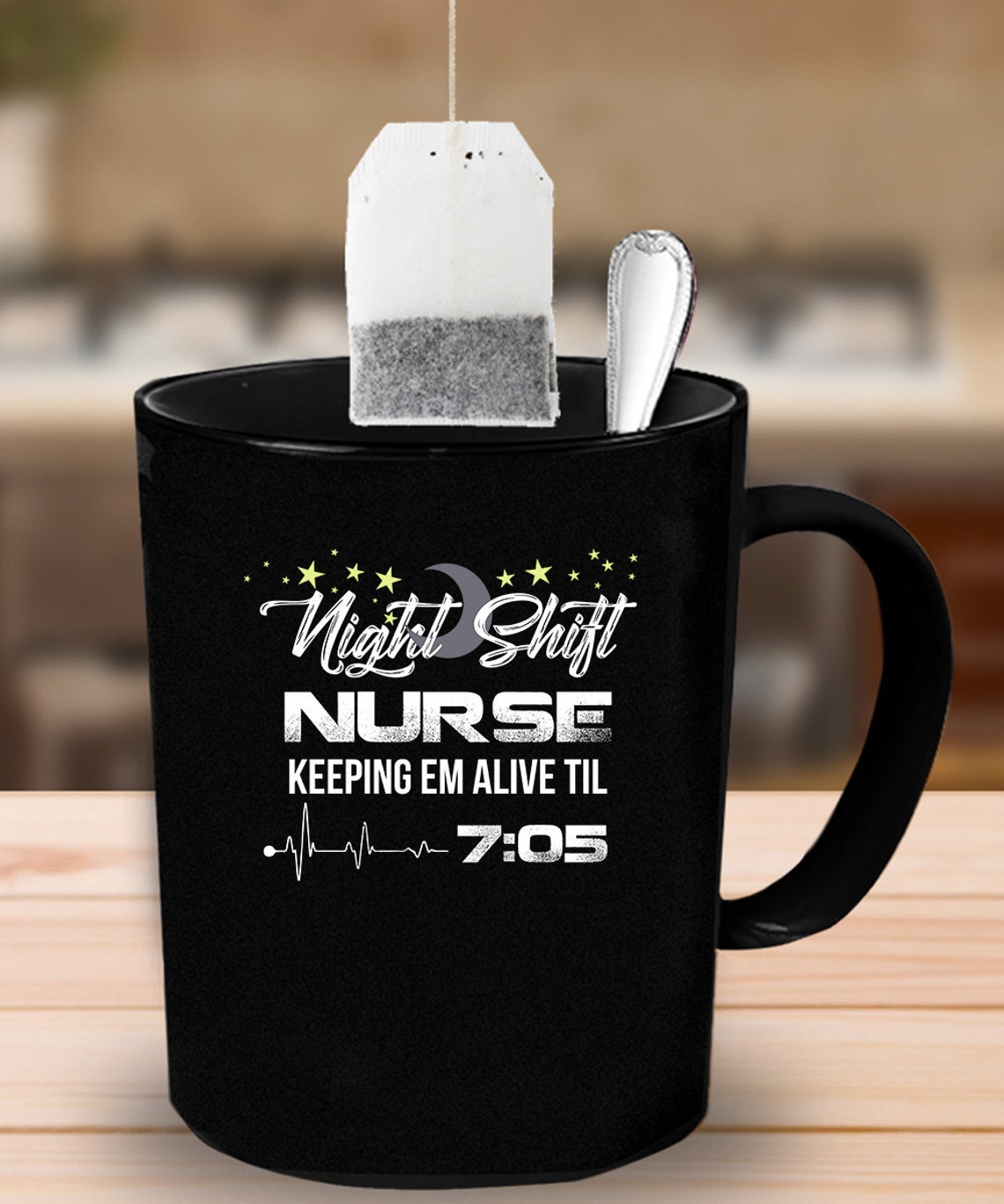 Night Shift Nurse Coffee Mug. Gifts for Night Shift Nurse Tea Etsy