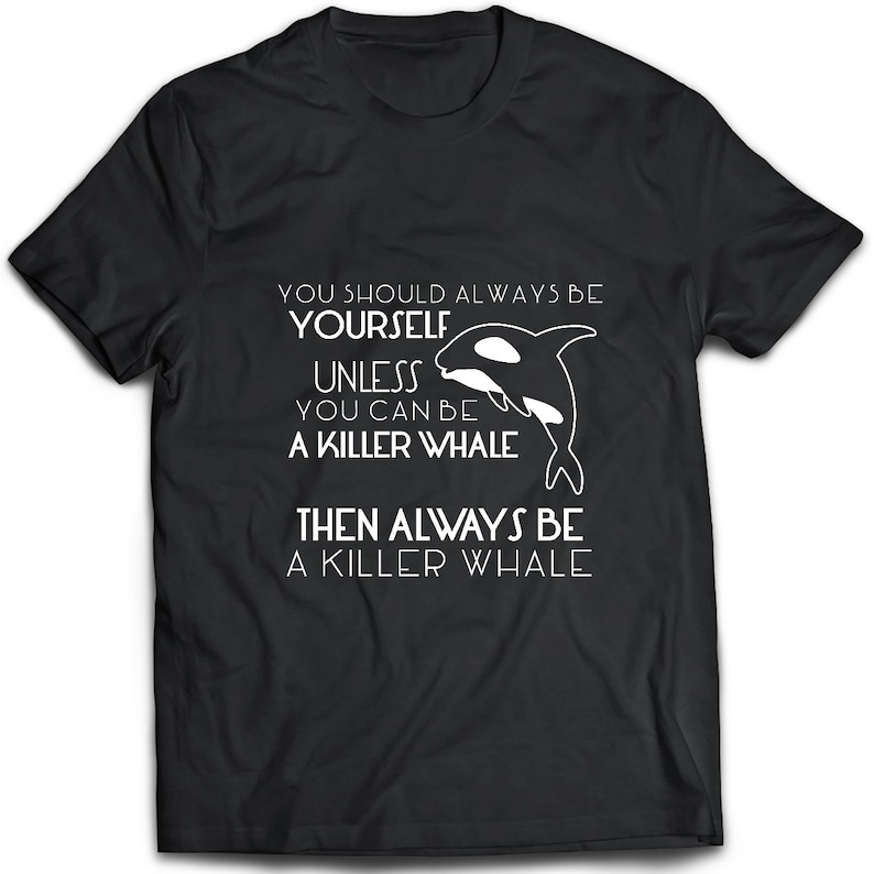 Killer Whales Tshirt. Killer Whales Tee Present. Killer Etsy