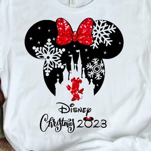 Disney Christmas Shirt Matching Family Shirts Snowflakes