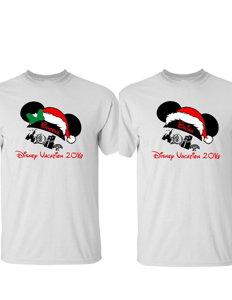 Disney Christmas Shirts Personalized 