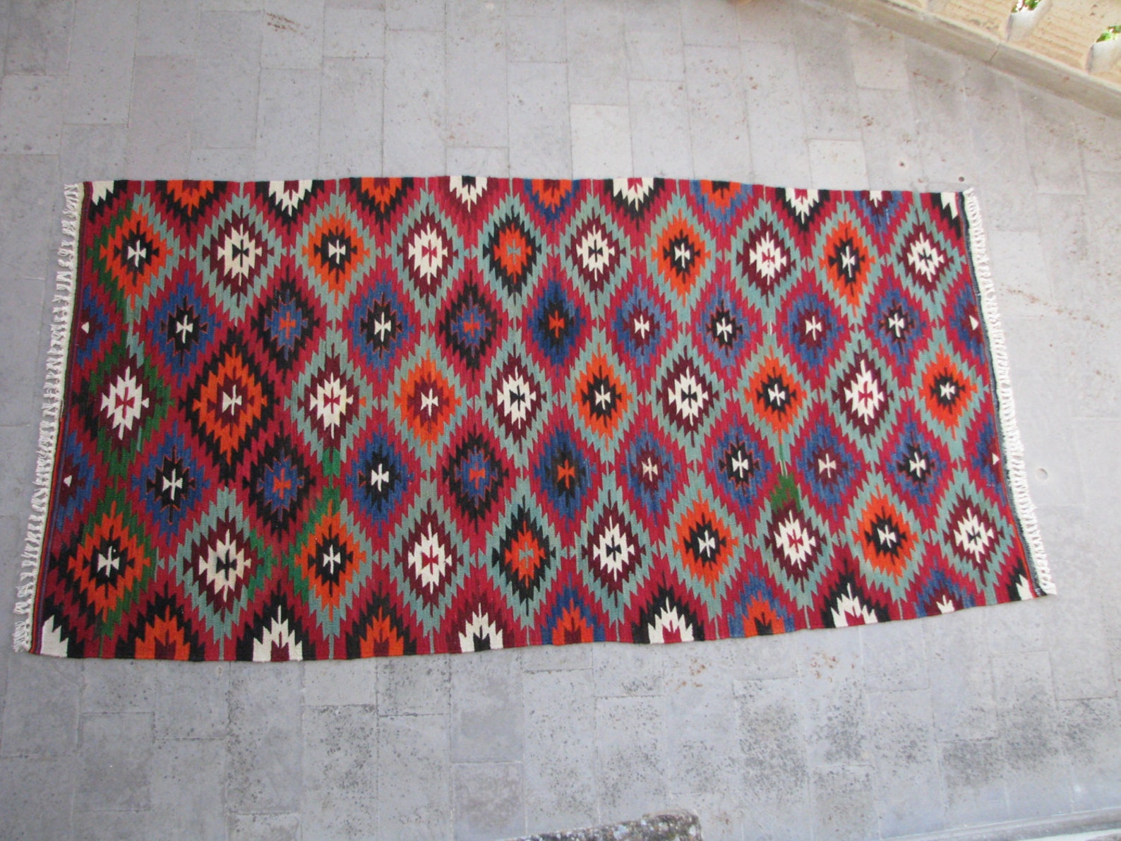 LARGE BOHO KILIM Rugliving Room Kilim Rugboho Kelim Etsy