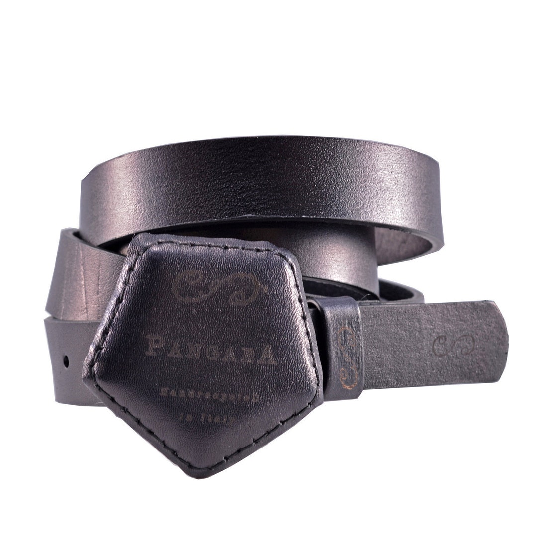 Black Leather Belt From Recycled Soccer Ball - Etsy