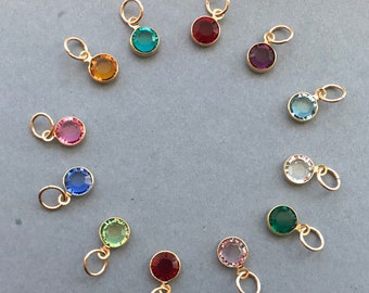 GOLD MOM MOTHER CHARM HOLDER PIN BIRTHSTONE BRAT CHARMS GOLD MOM MOTHER CHARM HOLDER PIN BIRTHSTONE BRAT CHARMS