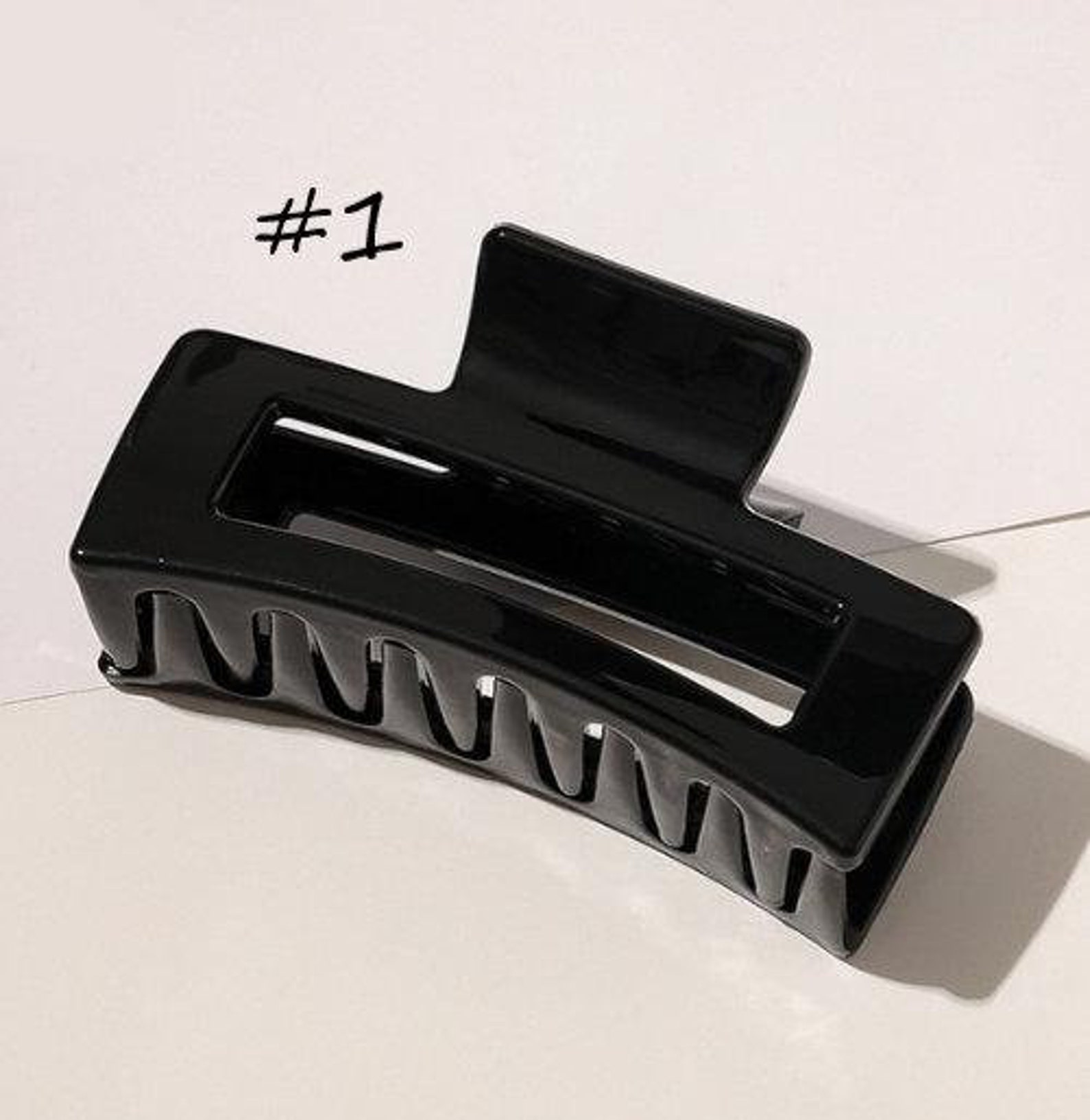 Claw Clip 1PC Large Plastic Hair Claws 8.5cm Acetate Acrylic Etsy