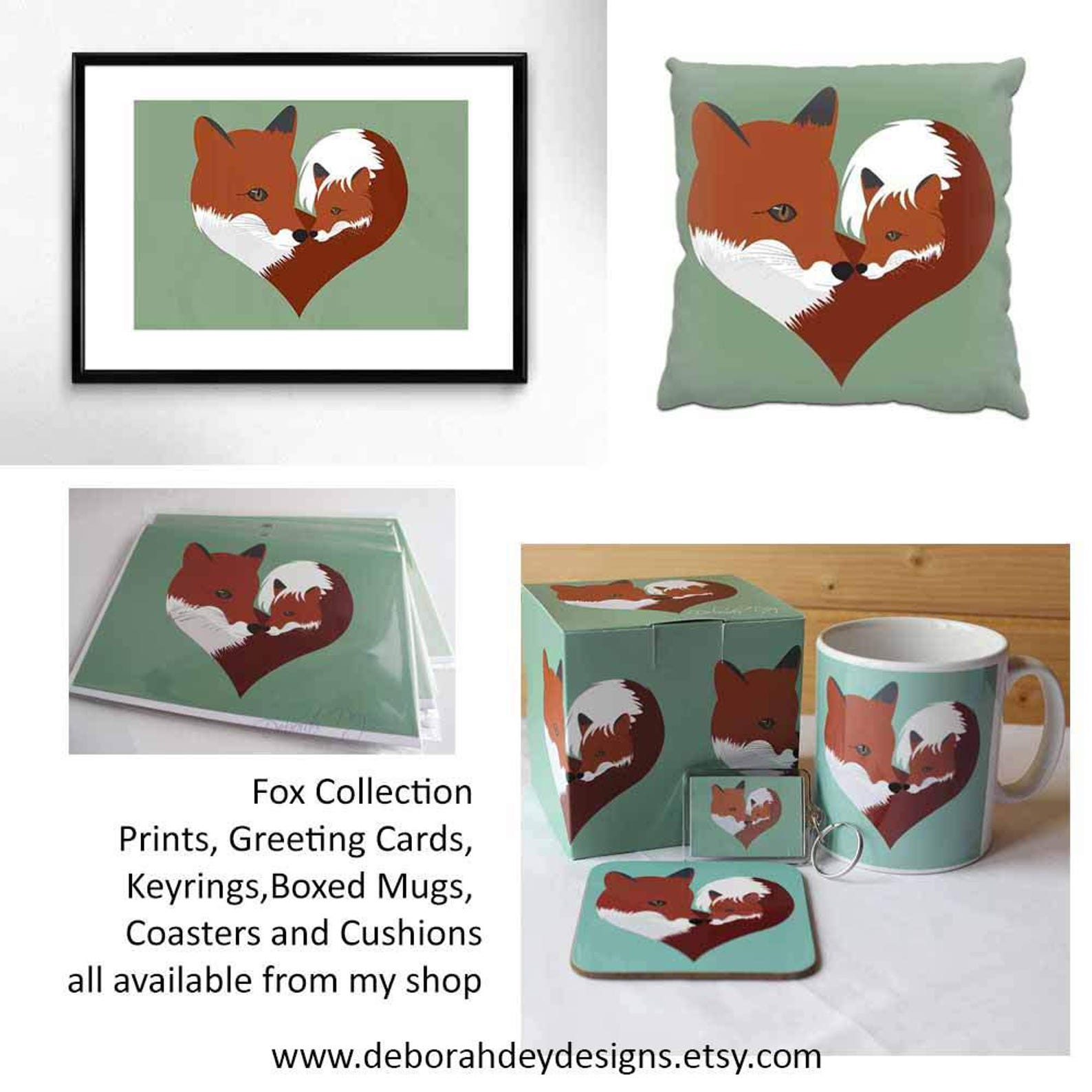 Fox giftsfox mugMothers Day giftfox coffee mugFox artFox Etsy