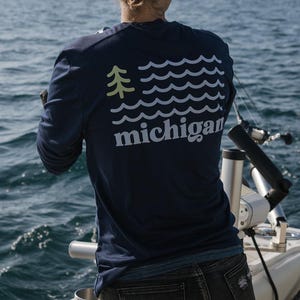Waves & Woods UPF 50+ Performance Long Sleeve