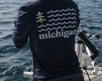 Waves & Woods UPF 50+ Performance Long Sleeve