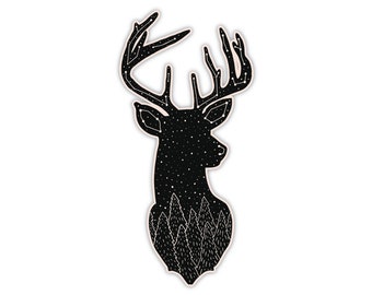 Deer Constellation Sticker