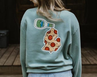 The Original Pizza + Ranch Michigan© Crewneck