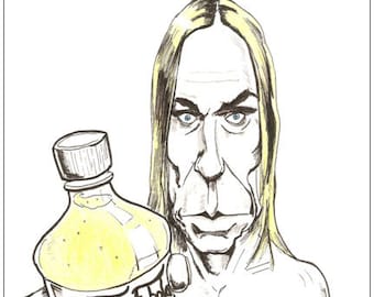 Iggy Pop Card - Etsy Iggy Pop Card - Etsy