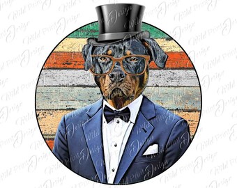 Rottweiler Clipart PNG, regalos de Rottweiler para hombres, descarga instantánea de impresiones artísticas, archivos png para sublimación de camisetas, imágenes prediseñadas y archivos de imágenes