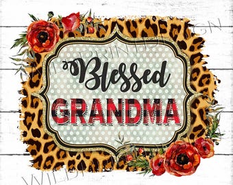 Clipart de Abuela Bendita, Ideas de Regalos para el Día de la Madre, Fondo Transparente, Archivo PNG, Descarga Digital, Transferencia por Sublimación, Descarga Instantánea
