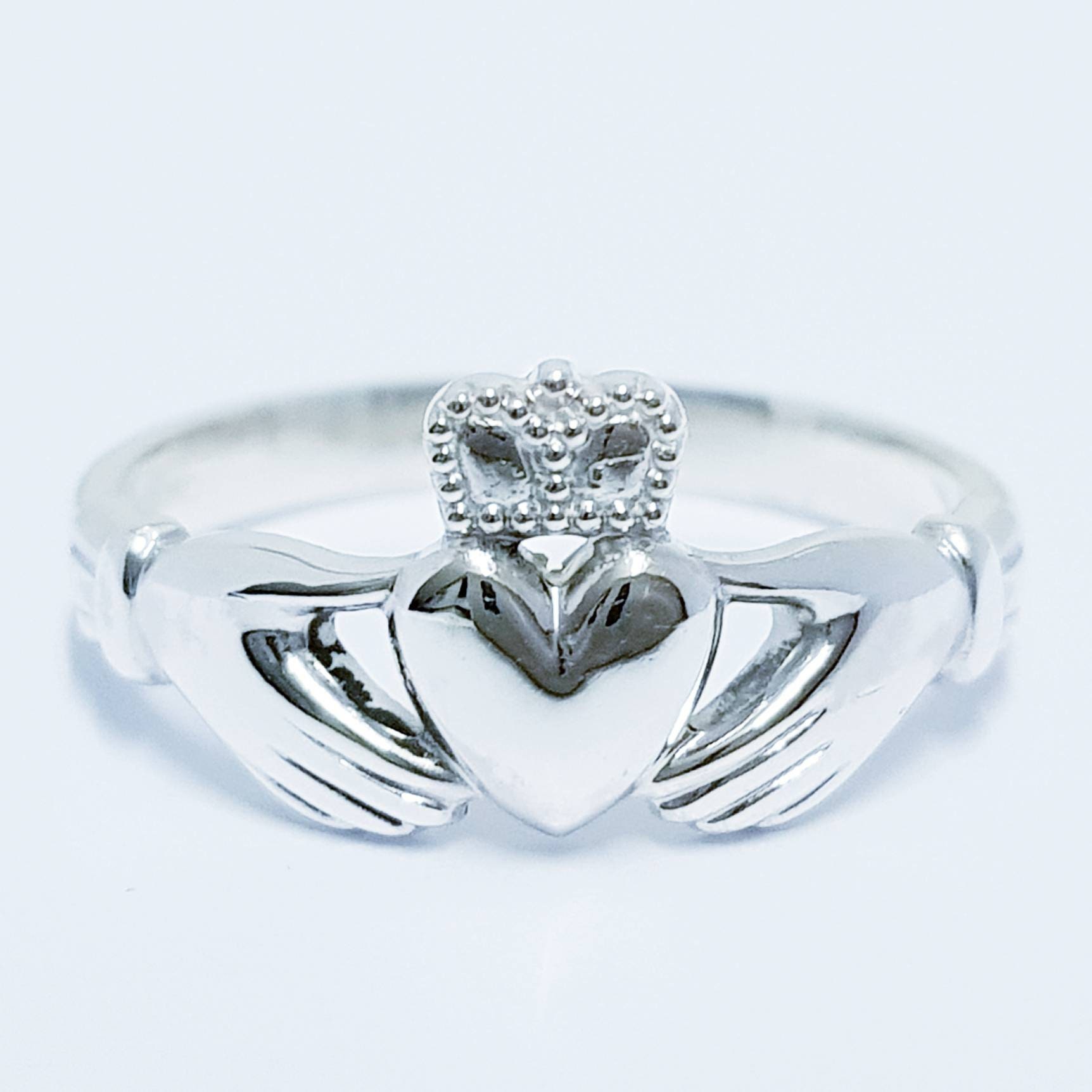 Bague Claddagh en argent sterling bague Claddagh irlandaise fabriquee a Galway Irlande Etsy France