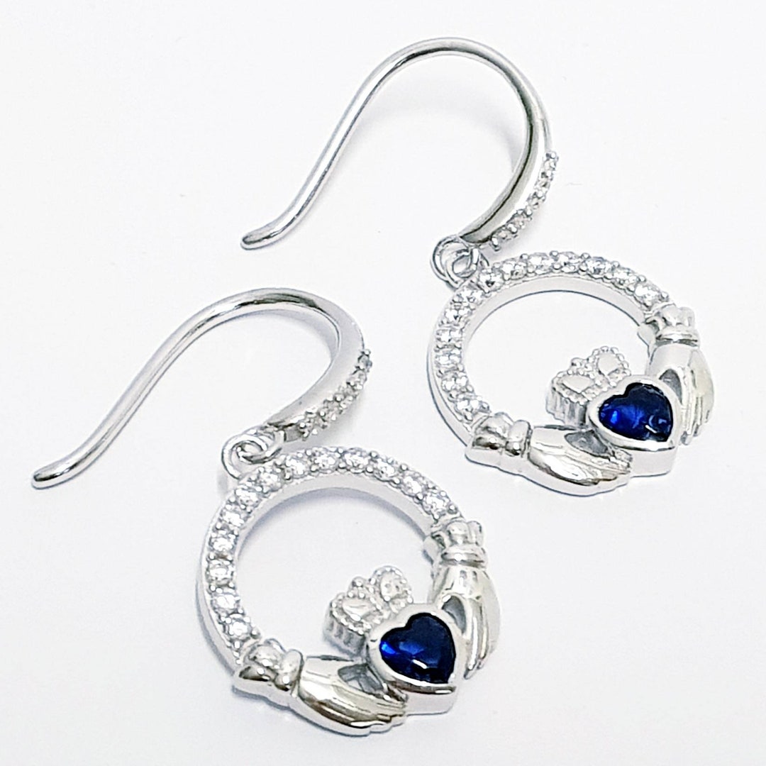 Orecchini a perno in argento Sterling con corona di fiori e oro