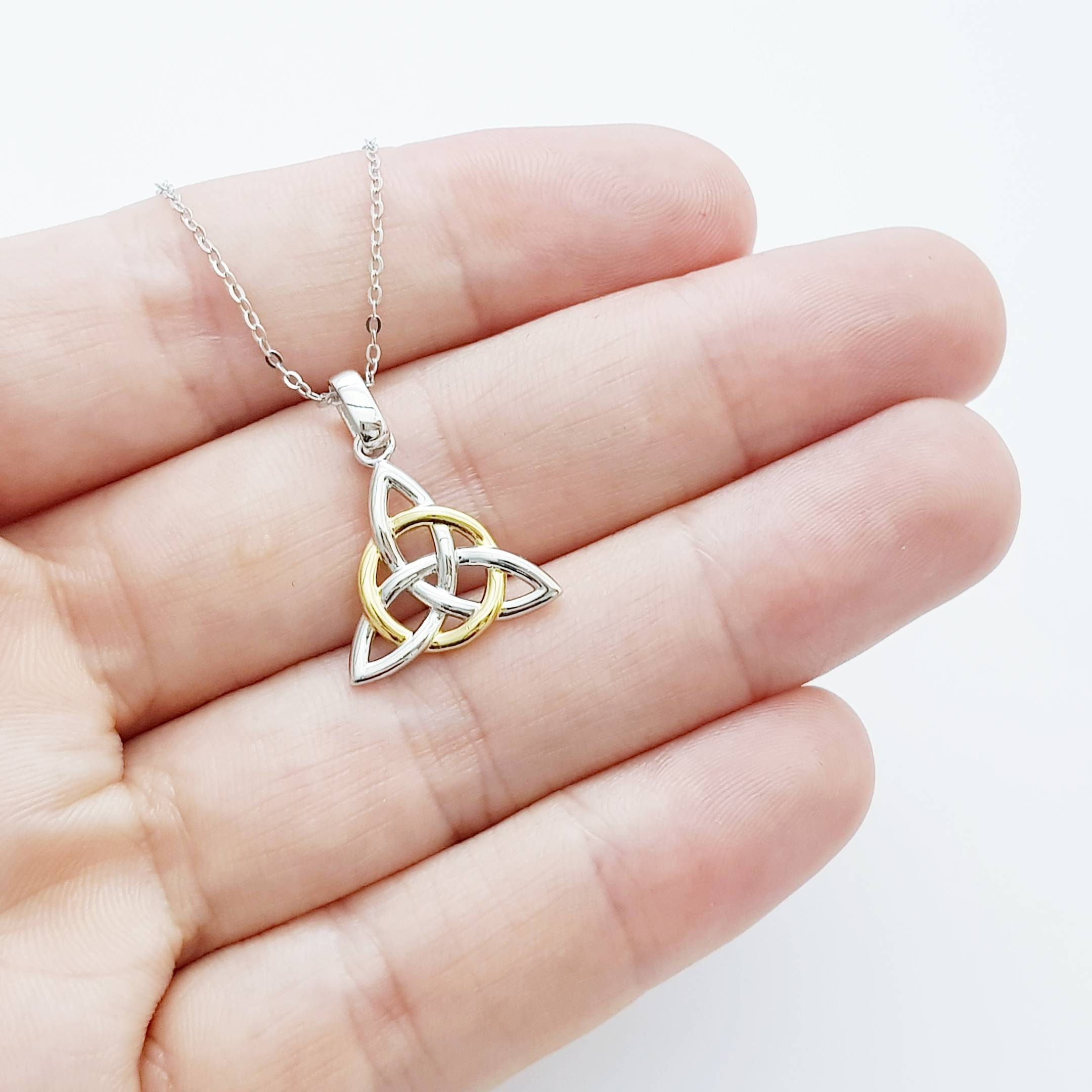 Sterling Silver Celtic Pendant Necklace