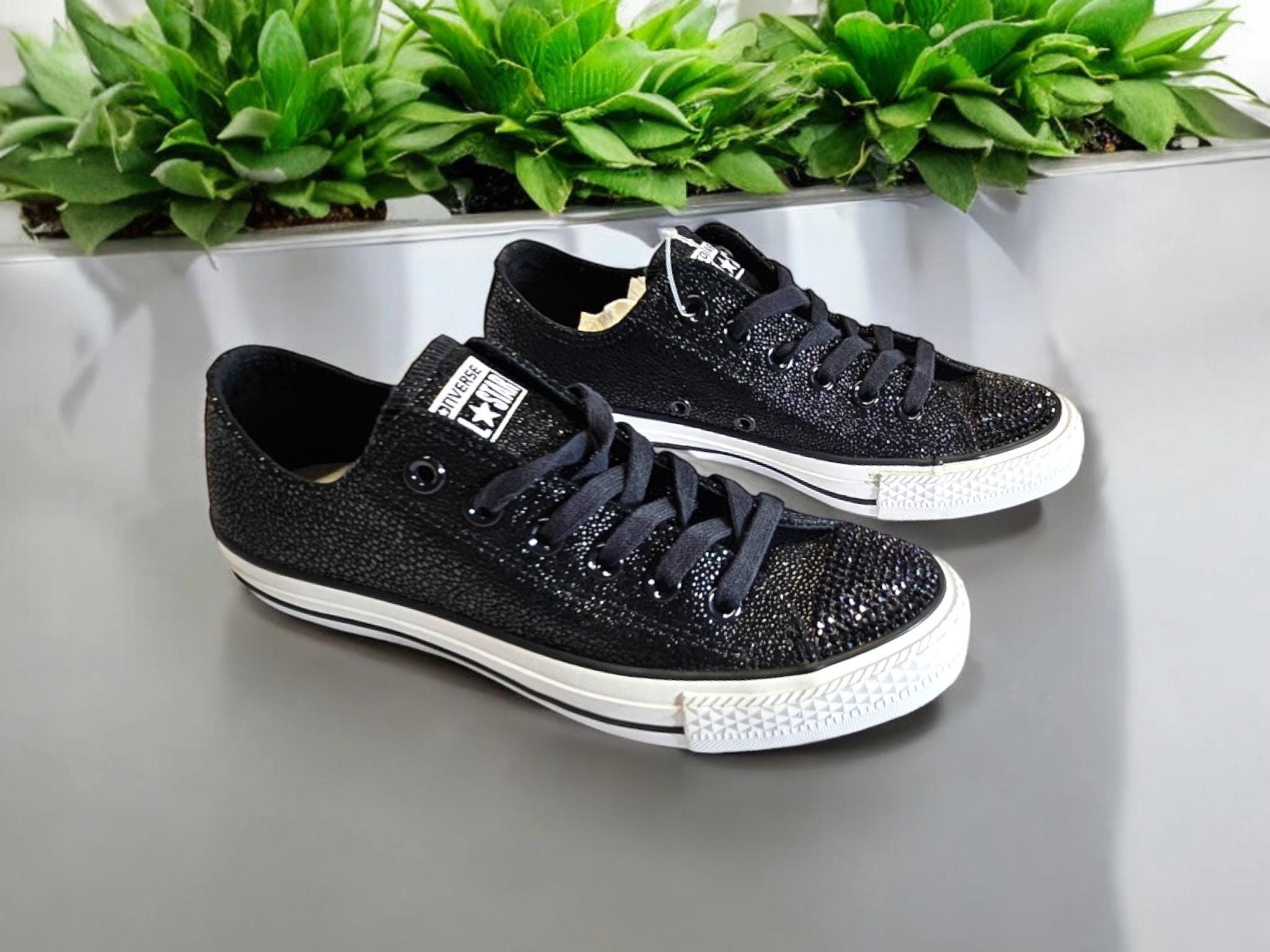 Converse negras imitacion hotsell