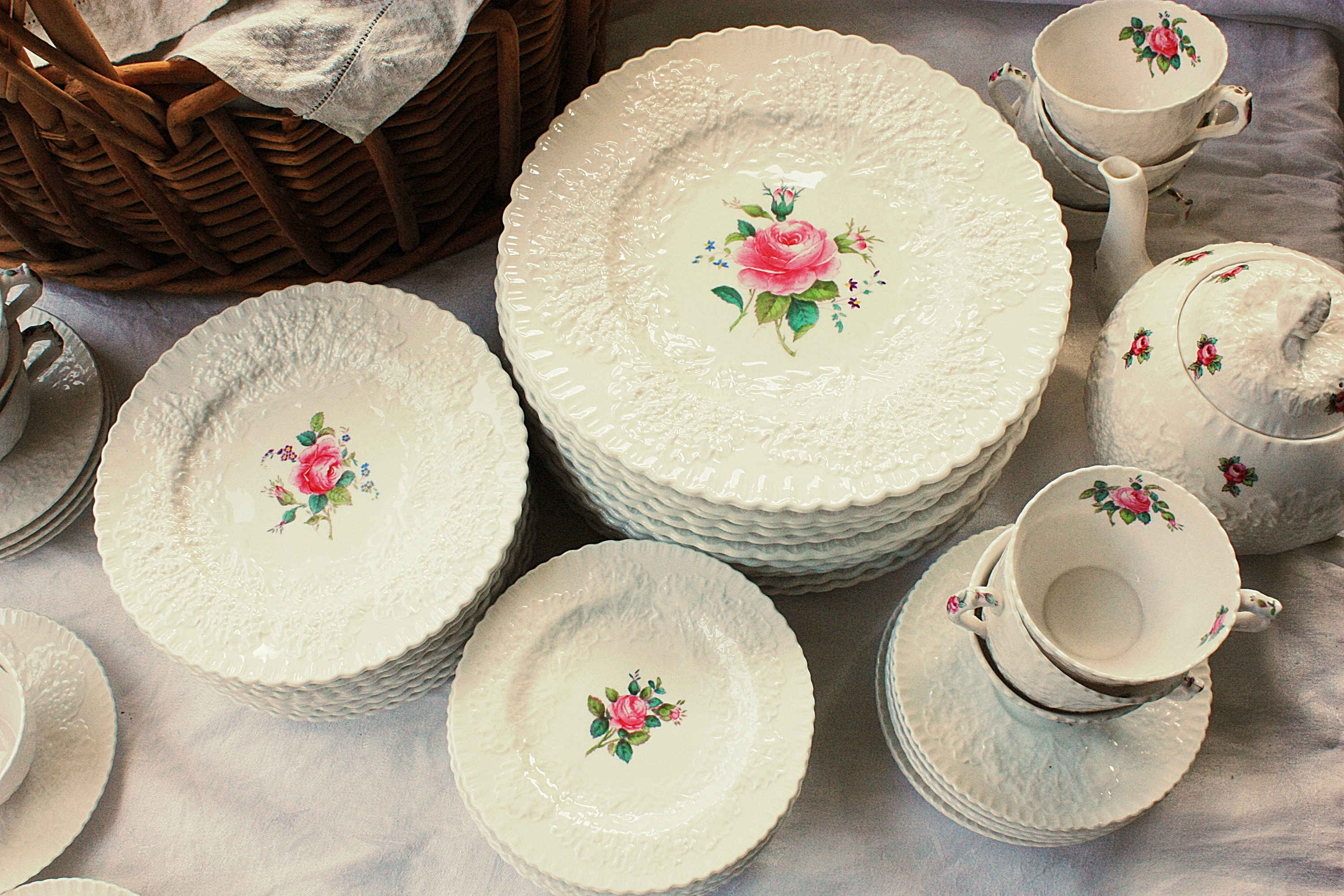 SPODE スポード Summer Palace サマーパレス 花柄 ボタニカル柄