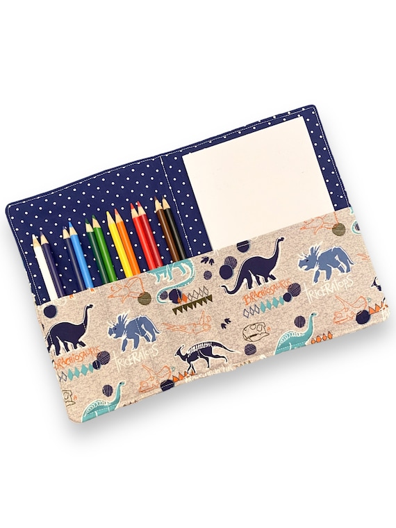 Pencil Case Kids Cute Small Pencil Case For Kids - Navy Dinosaur Chile ...