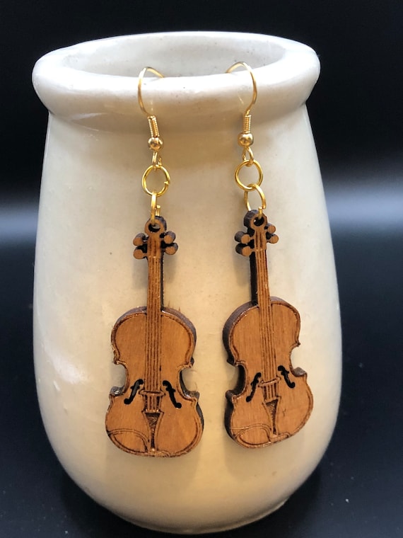 Orecchini A Pendente Miniblings Violino Viola Violinista