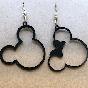 Mickey and Minnie Mouse Earrings