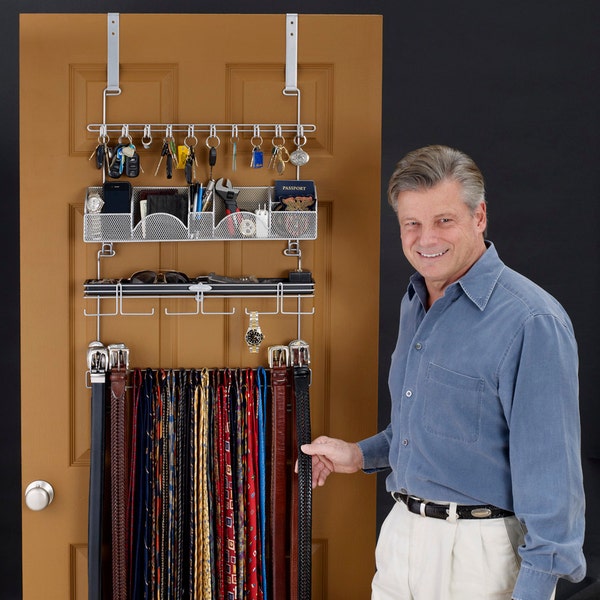 mens tie rack