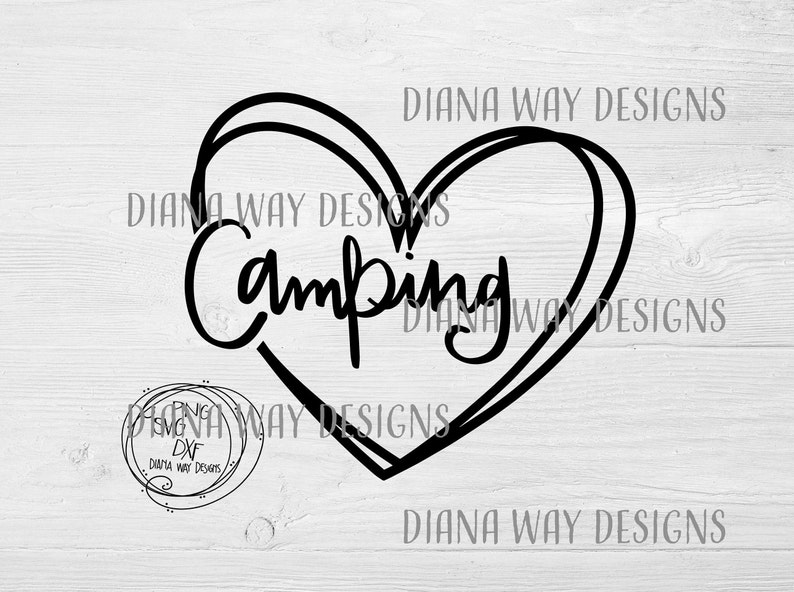 Free Free 119 Love Svg Camping SVG PNG EPS DXF File
