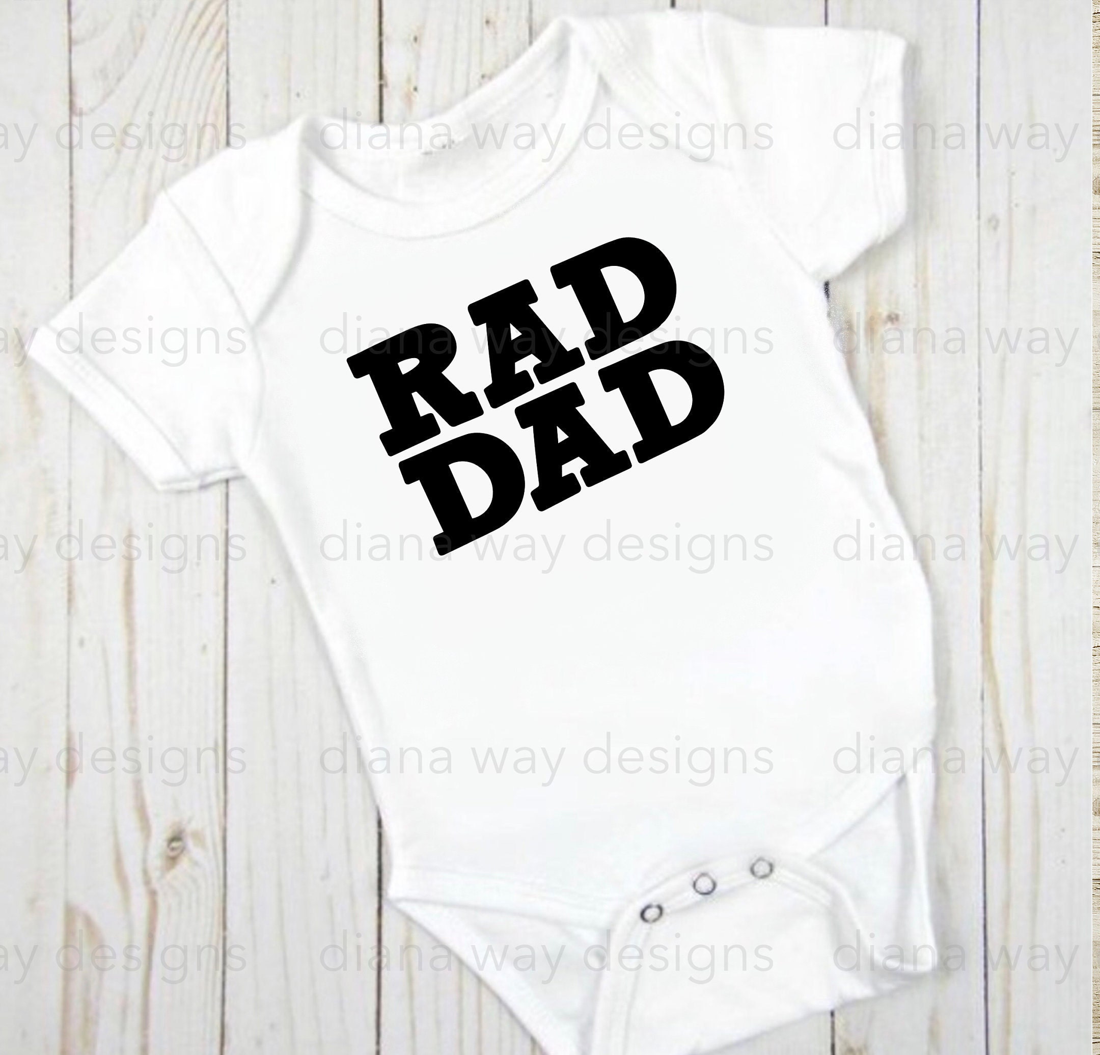 Download Rad Dad-SVG/PNG/DXF Father's Day svg Dad quote cut | Etsy