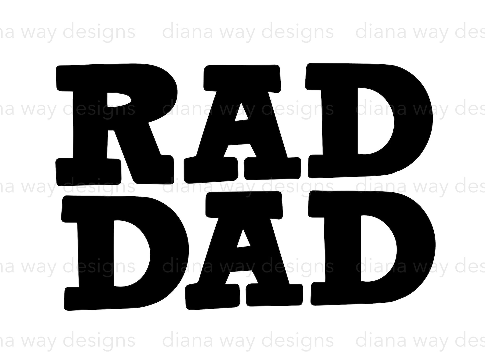 Rad Dadsvg/png/dxf Father's Day Svg Dad Quote Cut Etsy UK