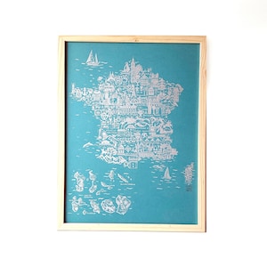 FRANCE city poster