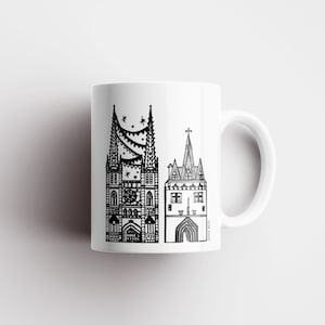 MUG BORDEAUX    Illustration de monuments Bordelais