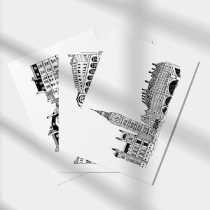 PACK GRANDES VILLES - Venise - Londres - Paris - Berlin - Amsterdam
