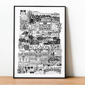 AVIGNON city poster image 1