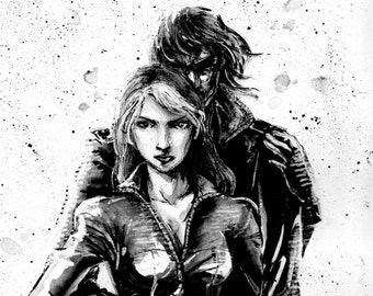 DL Postcard - House of Cards Rogue and Gambit.