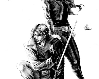 A6 Postcard - House of Cards book 1 cover. Rogue and Gambit.