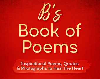 Libro electrónico de poemas y fotografía de B, un libro de poesía romántica