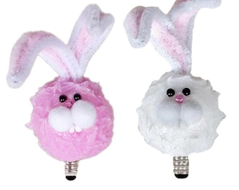 Silicone Dipped Bunny Novelty Light Bulbs – 3 Watt