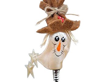 Silicone Dipped Novelty Bulb: Scout the Scarecrow, Deco Lighting