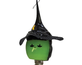 Silicone Dipped Scary Witch Bulb: Novelty Lights, Craft Supplies