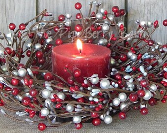 holiday candle rings