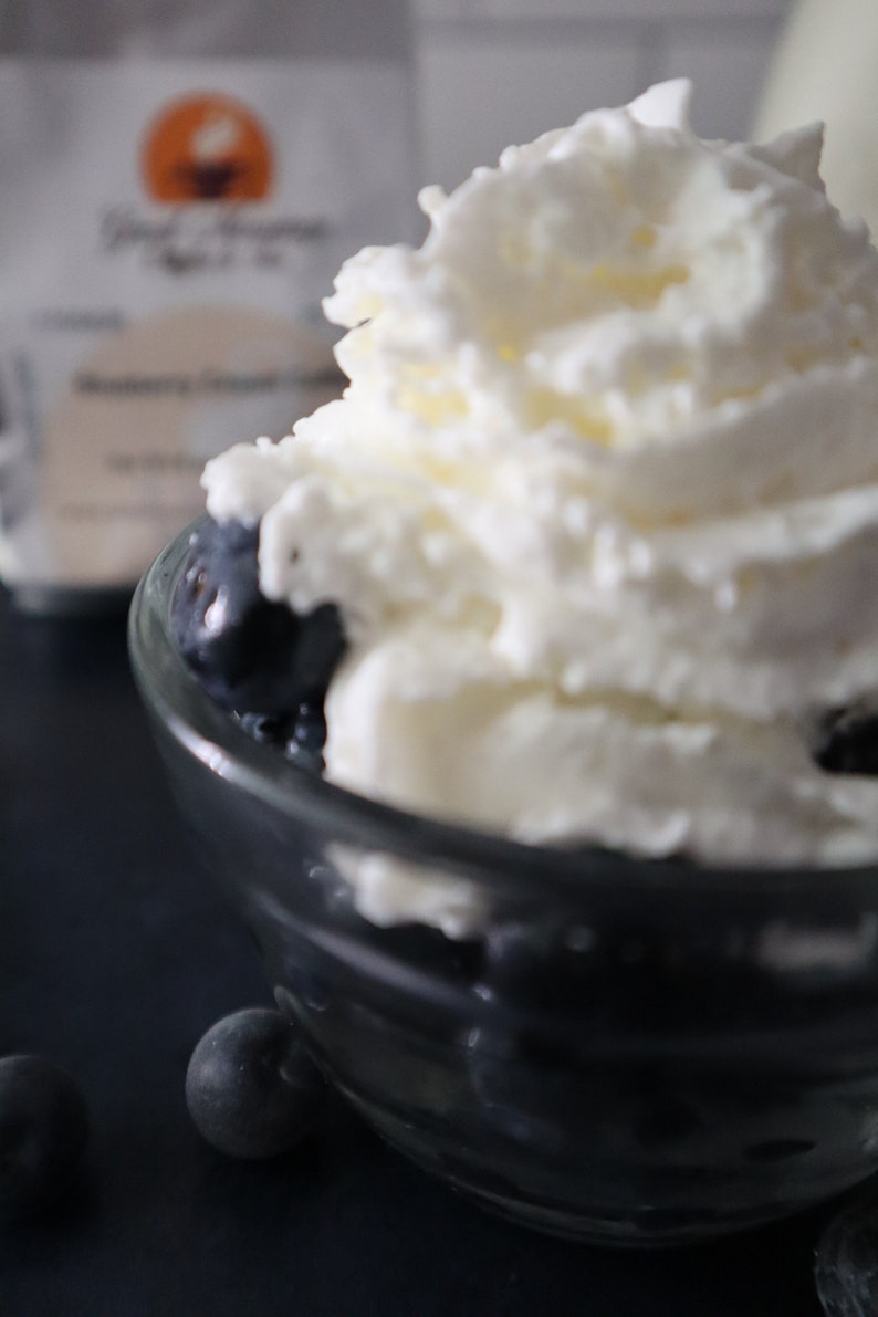 Blueberry Cream Coffee, Whole Bean or Ground, Fruit Flavored Coffee Gift image 3